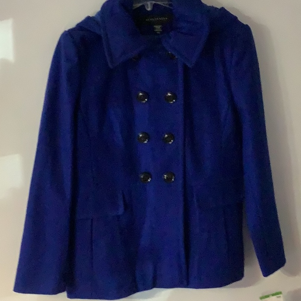 Apostrophe Wool Peacoat size XL